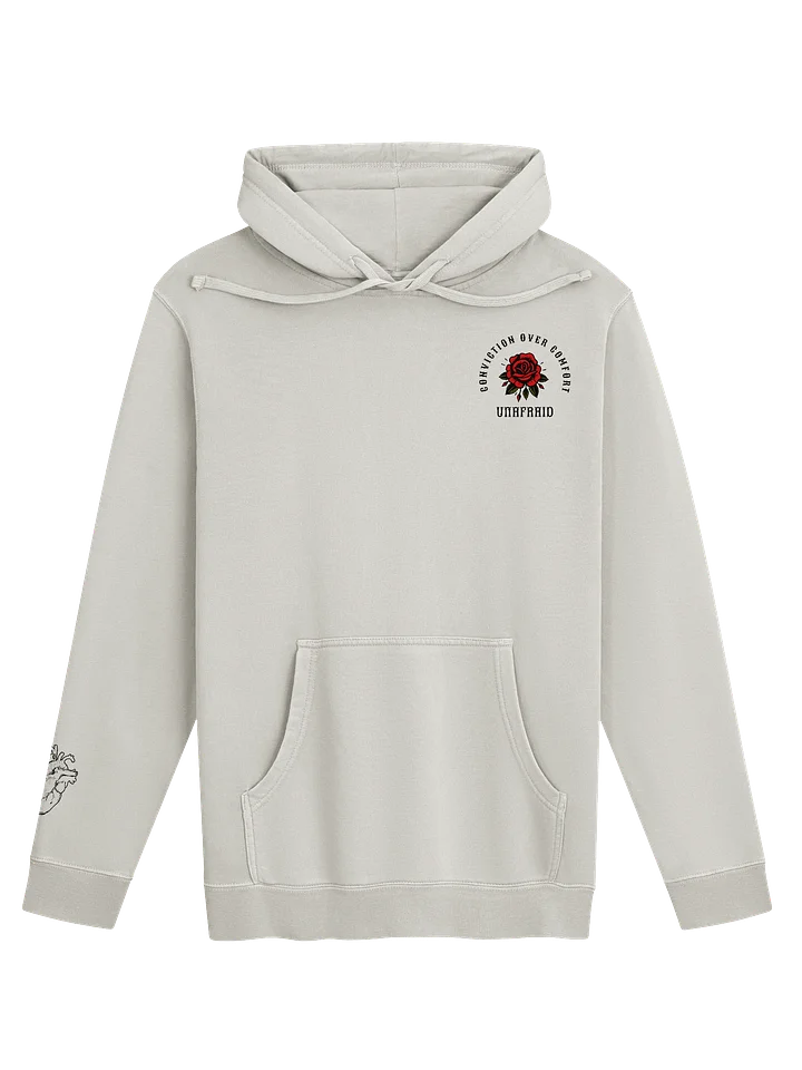 Conviction Over Comfort Premium Dyed Hoodie product image (2)