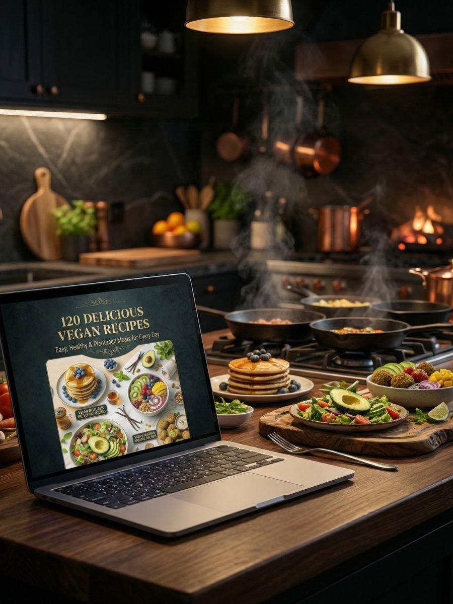 120 Delicious Vegan Recipes: Easy, Healthy & Plant-Based Meals for Every Day product image (9)