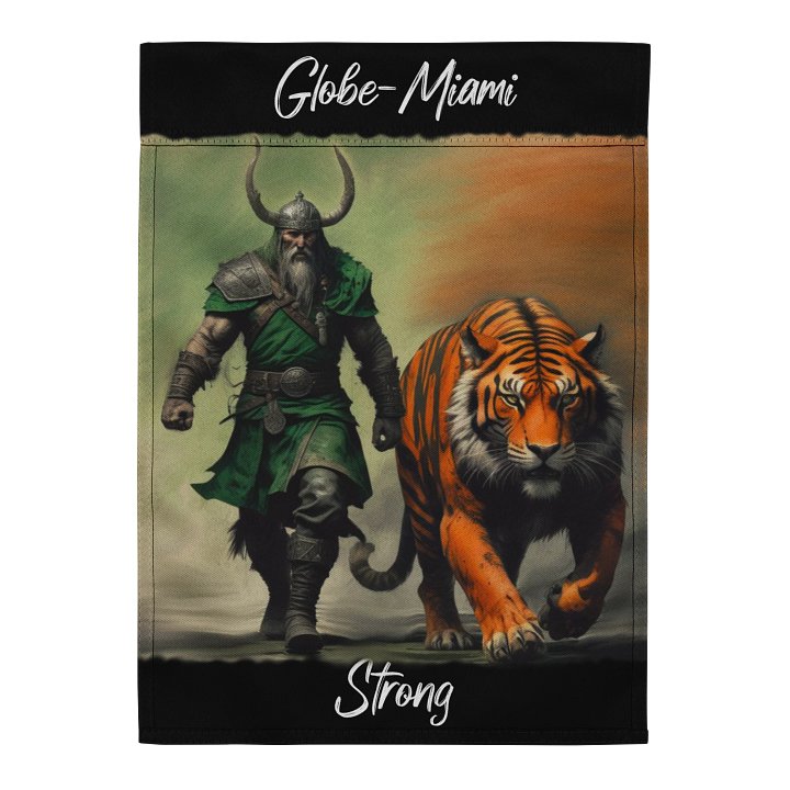 Globe-Miami Strong Garden Flag product image (2)
