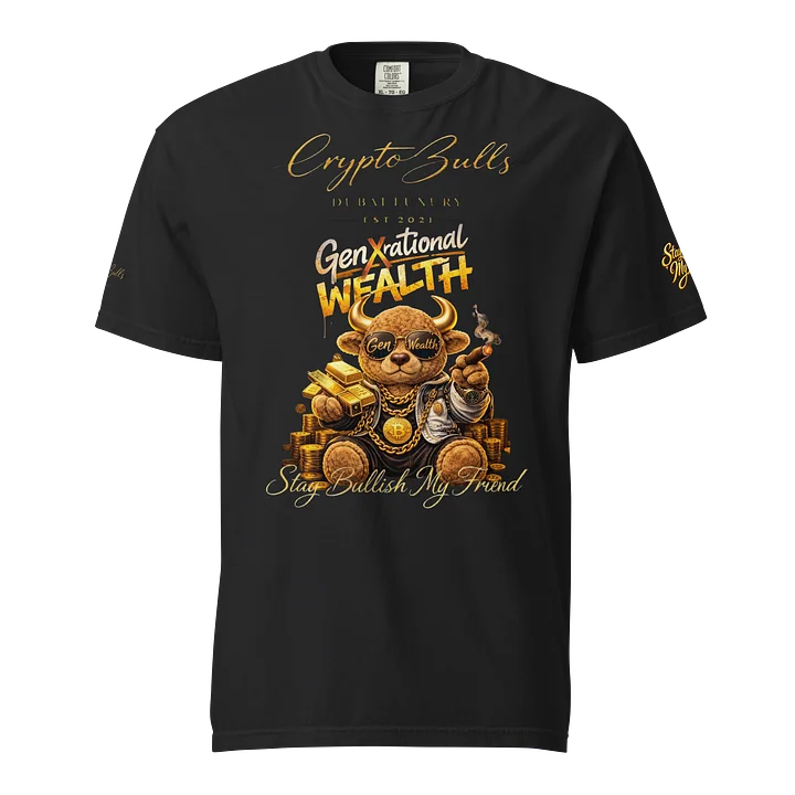Bullish GenX Wealth Teddy Bull Tshirt - Bullish Collection product image (2)