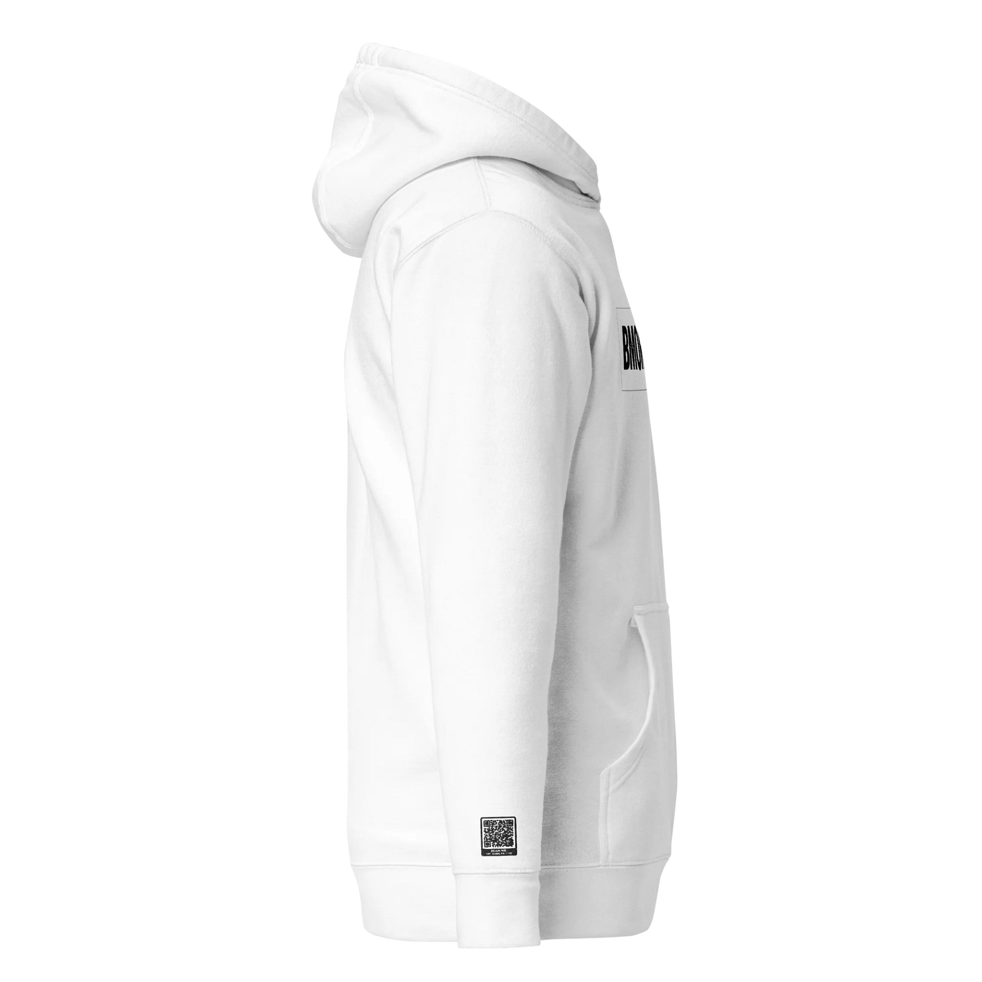 BMOREINLIFE Signature White Hoodie product image (4)