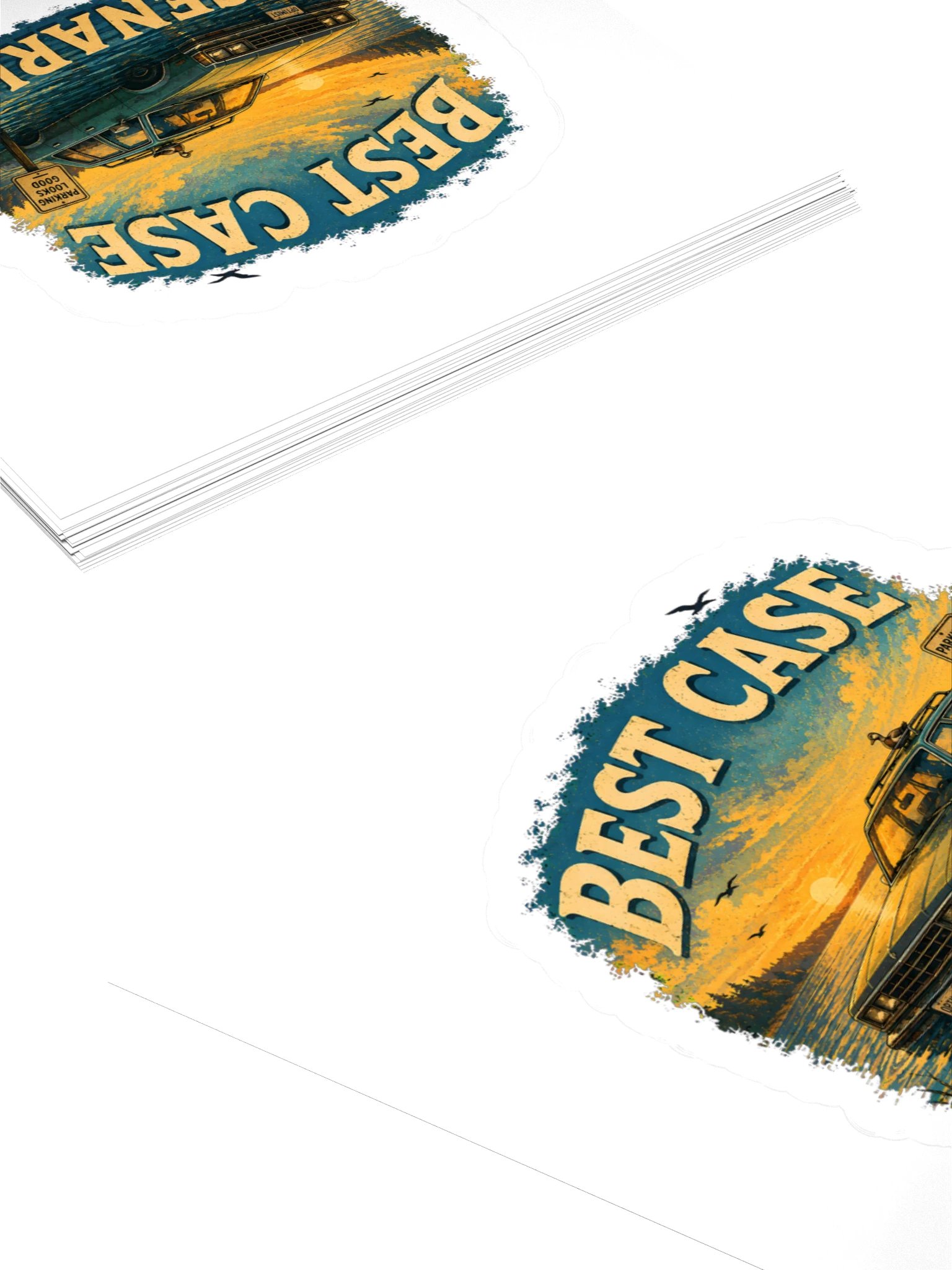 Best Case Scenario Sticker product image (4)
