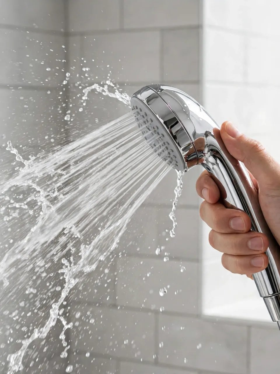 High-Pressure Handheld Shower Head — 5 Spray Settings with 5ft Hose product image (3)