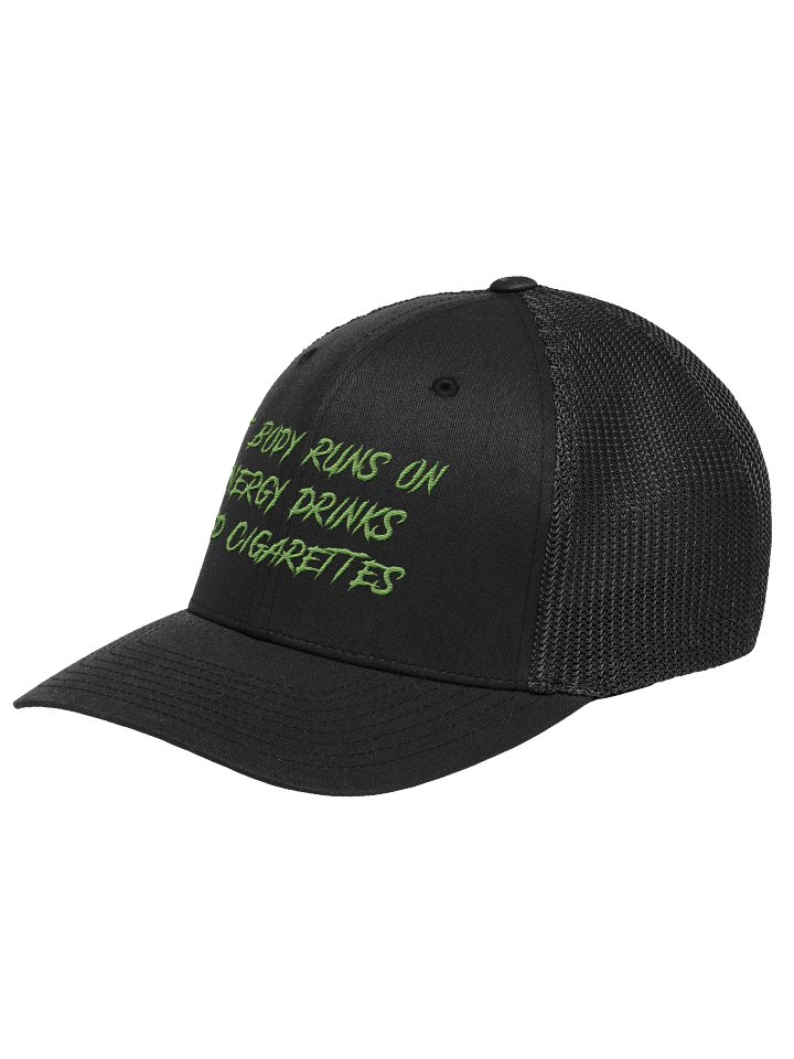 Energy Drink and Cigs Embroidered Hat product image (2)