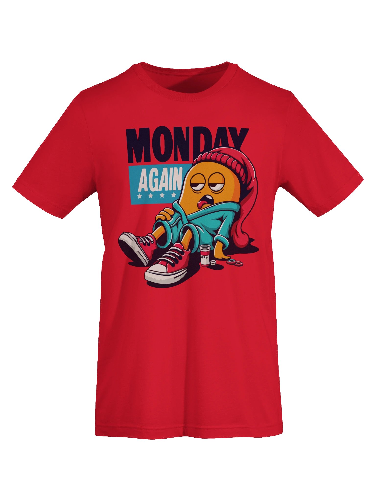 Monday Again – Lazy Mood T-shirt product image (71)