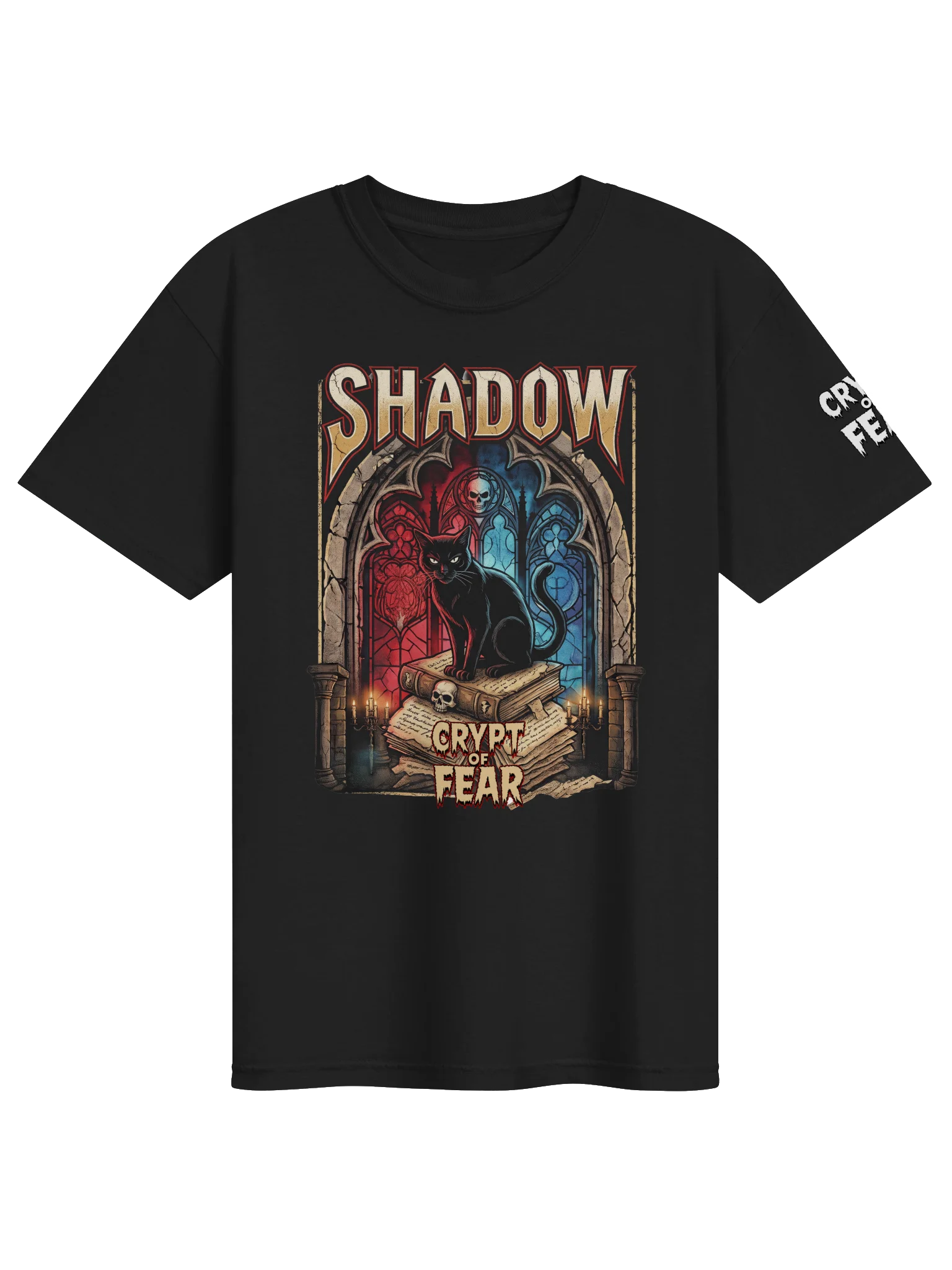 Shadow Gothic Cat Tee product image (3)