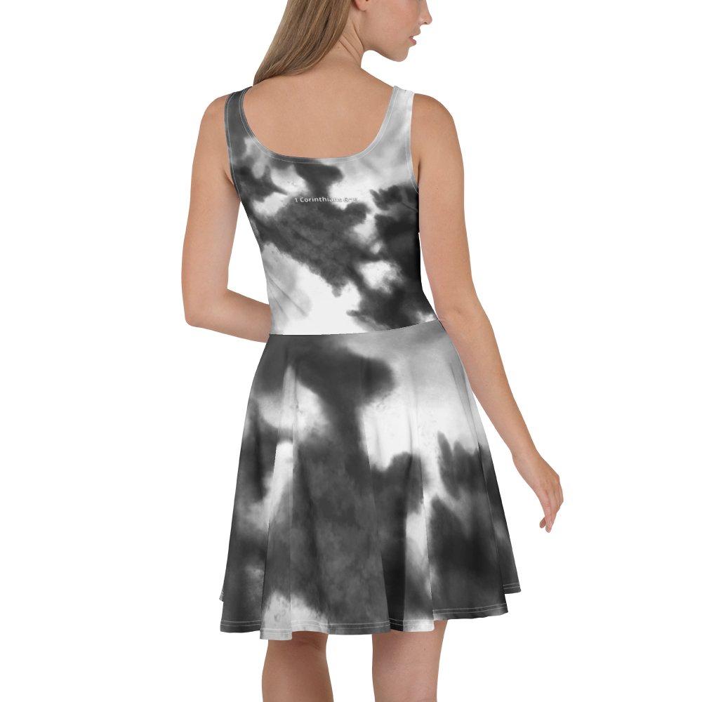 His House Womens Performance Dress - B&W Tie Dye product image (4)