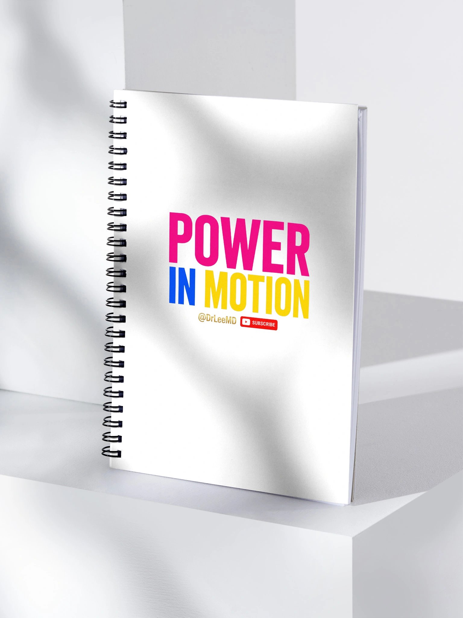 Power in Motion Spiral Notebook product image (4)