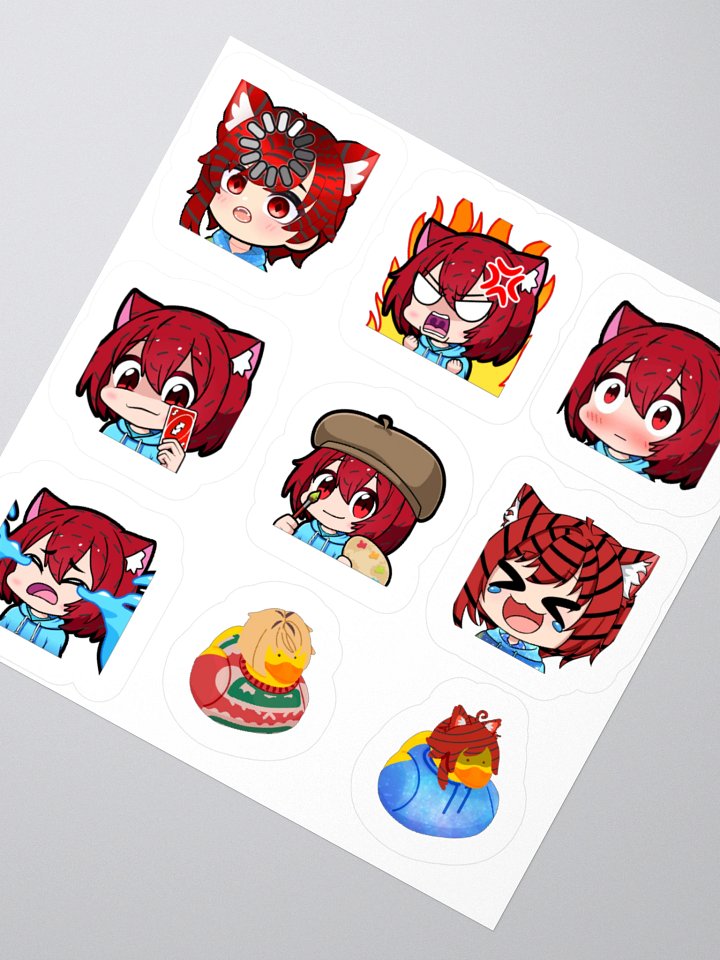 Emote Stickers - Set 2 product image (4)