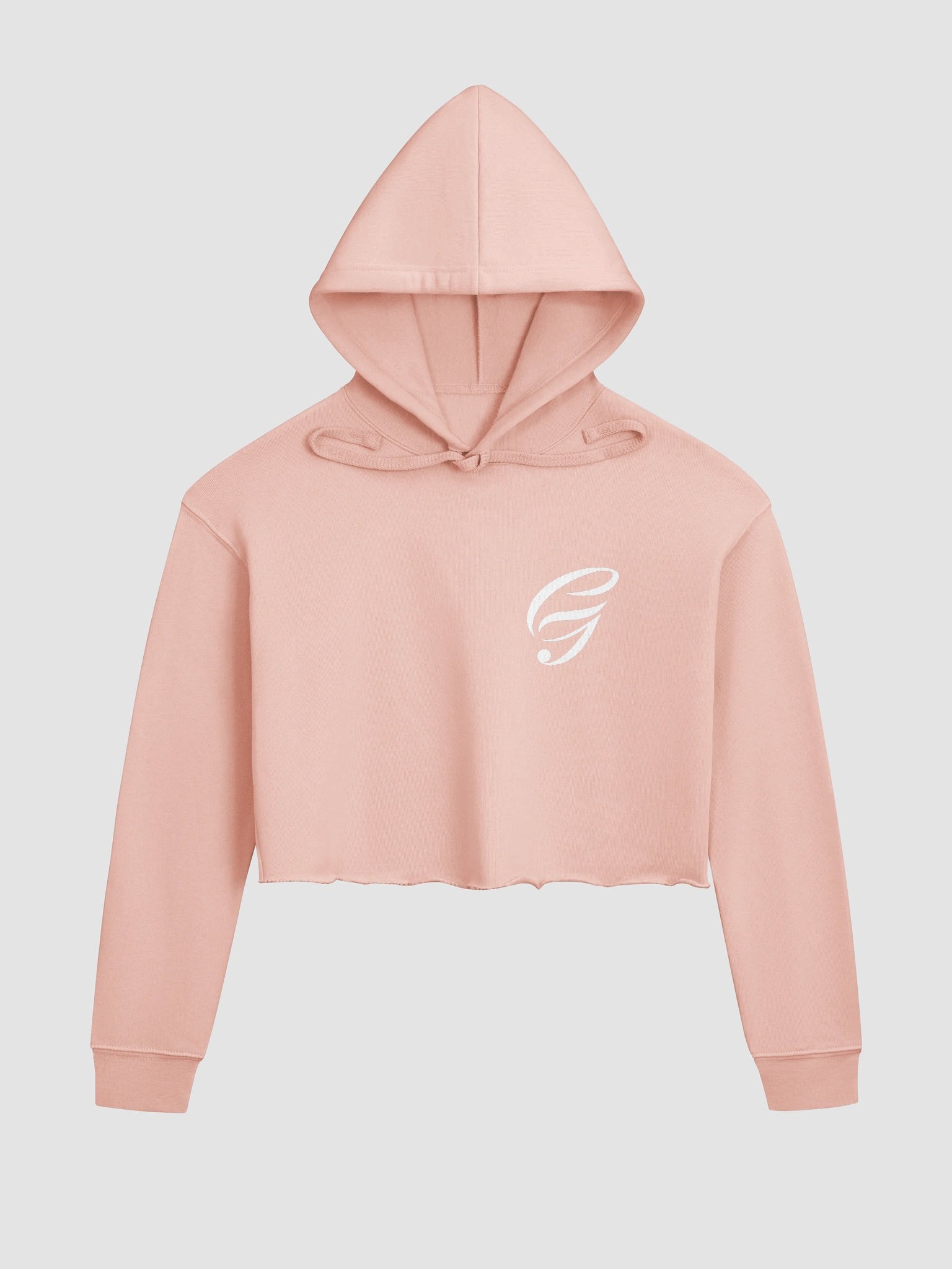 Signature White Crop Hoodie product image (4)