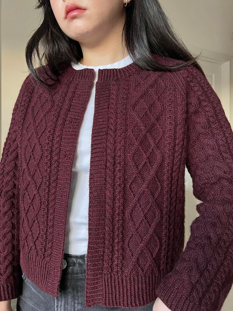 Maisie Cardigan Knitting Pattern product image (6)