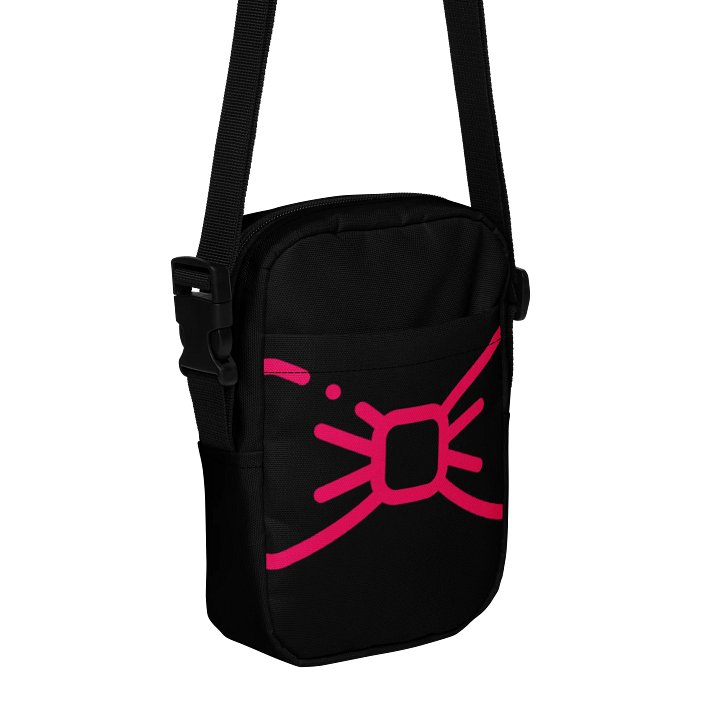 Whiskered Mompreneur Feline Crossbody Bag product image (1)