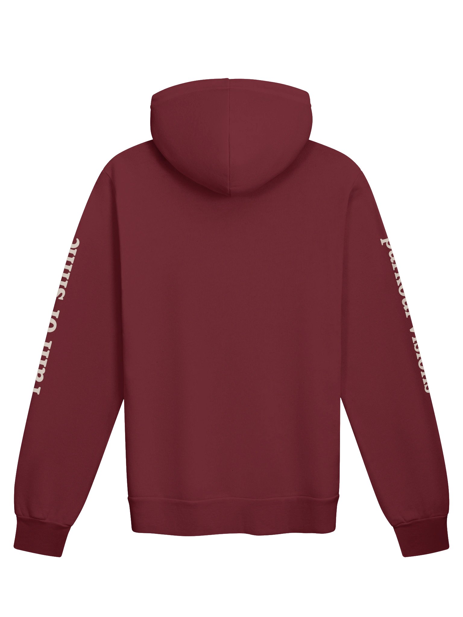 PKV Splat Maroon/Ivory Hoodie product image (2)