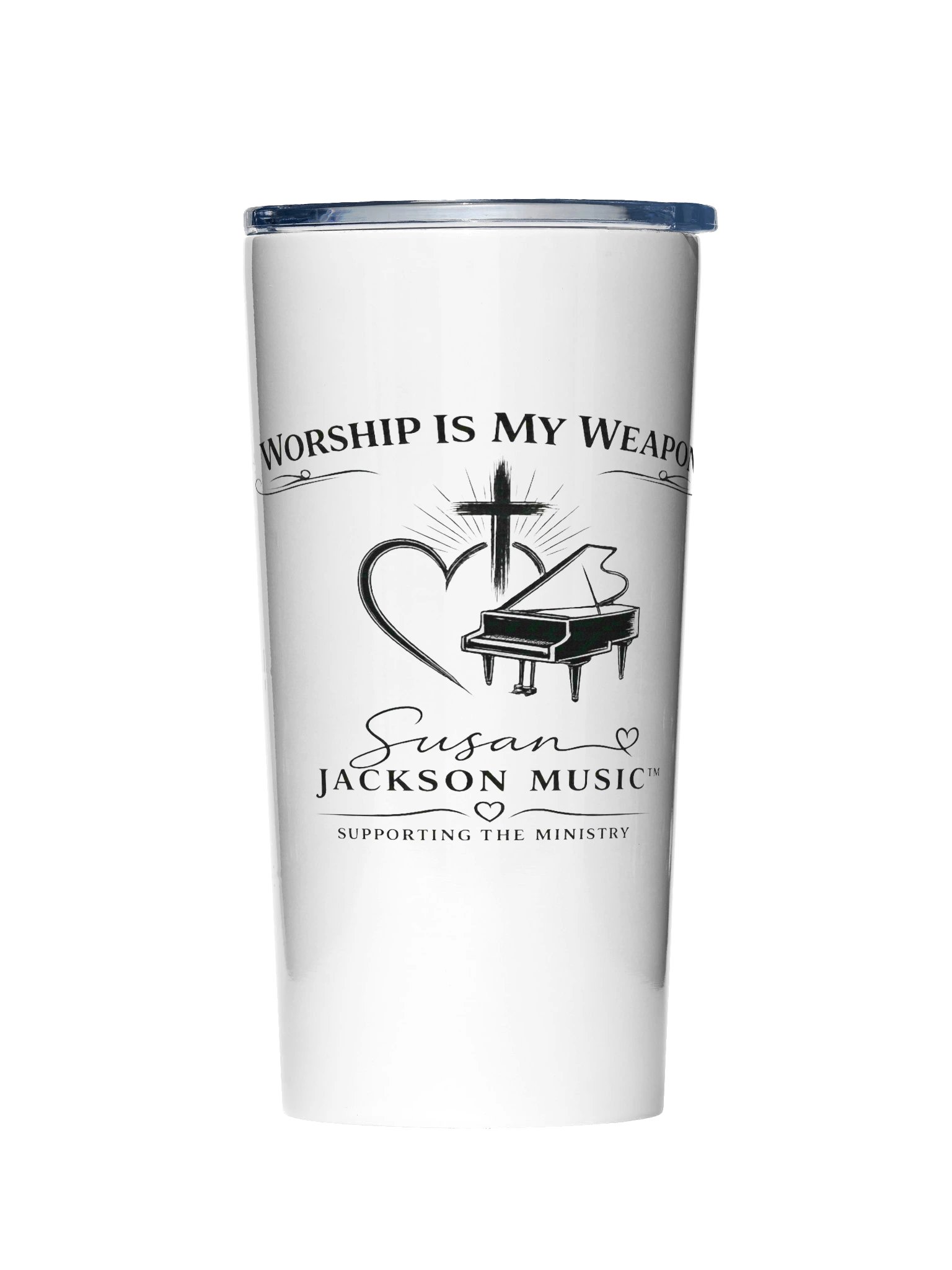 Worship Is My Weapon Tumbler product image (1)