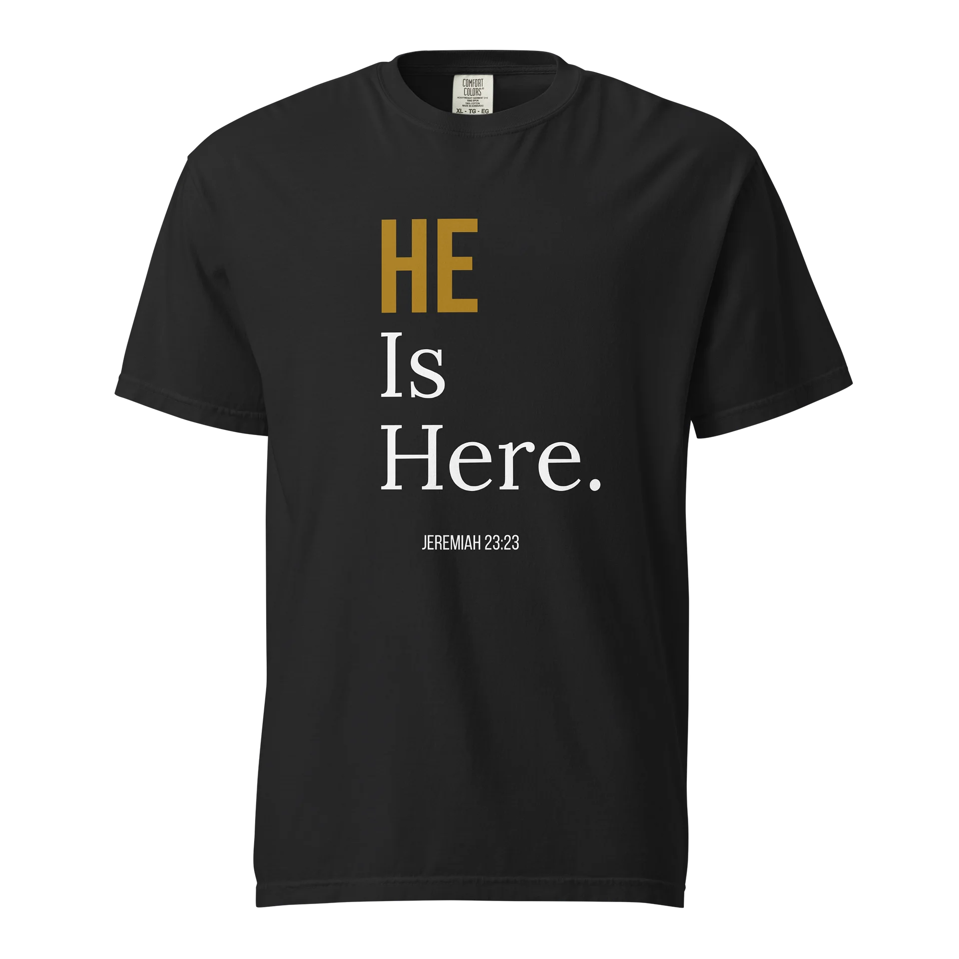 HE IS HERE . product image (1)