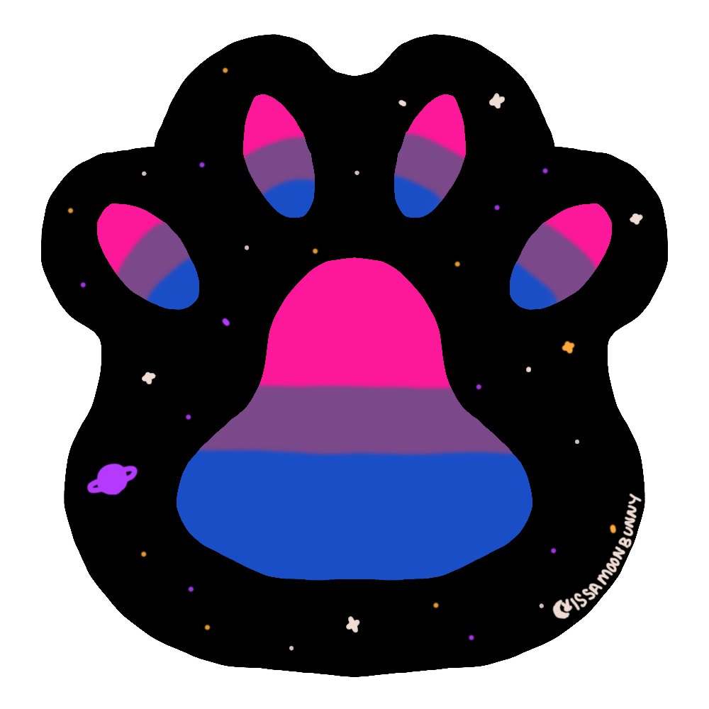 Bi Pride is Paw-some! product image (1)