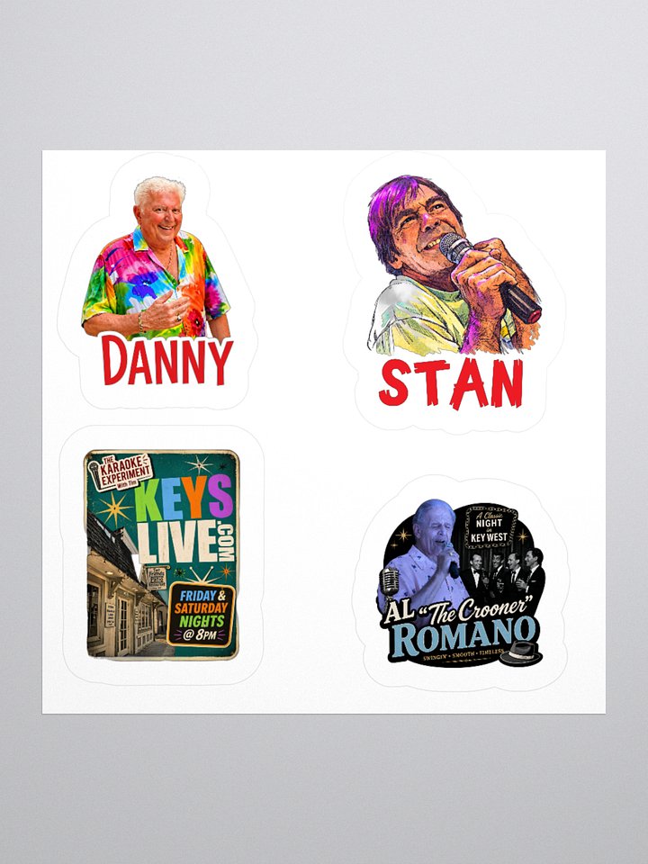 Character Vinyl Sticker Pack 3 product image (1)