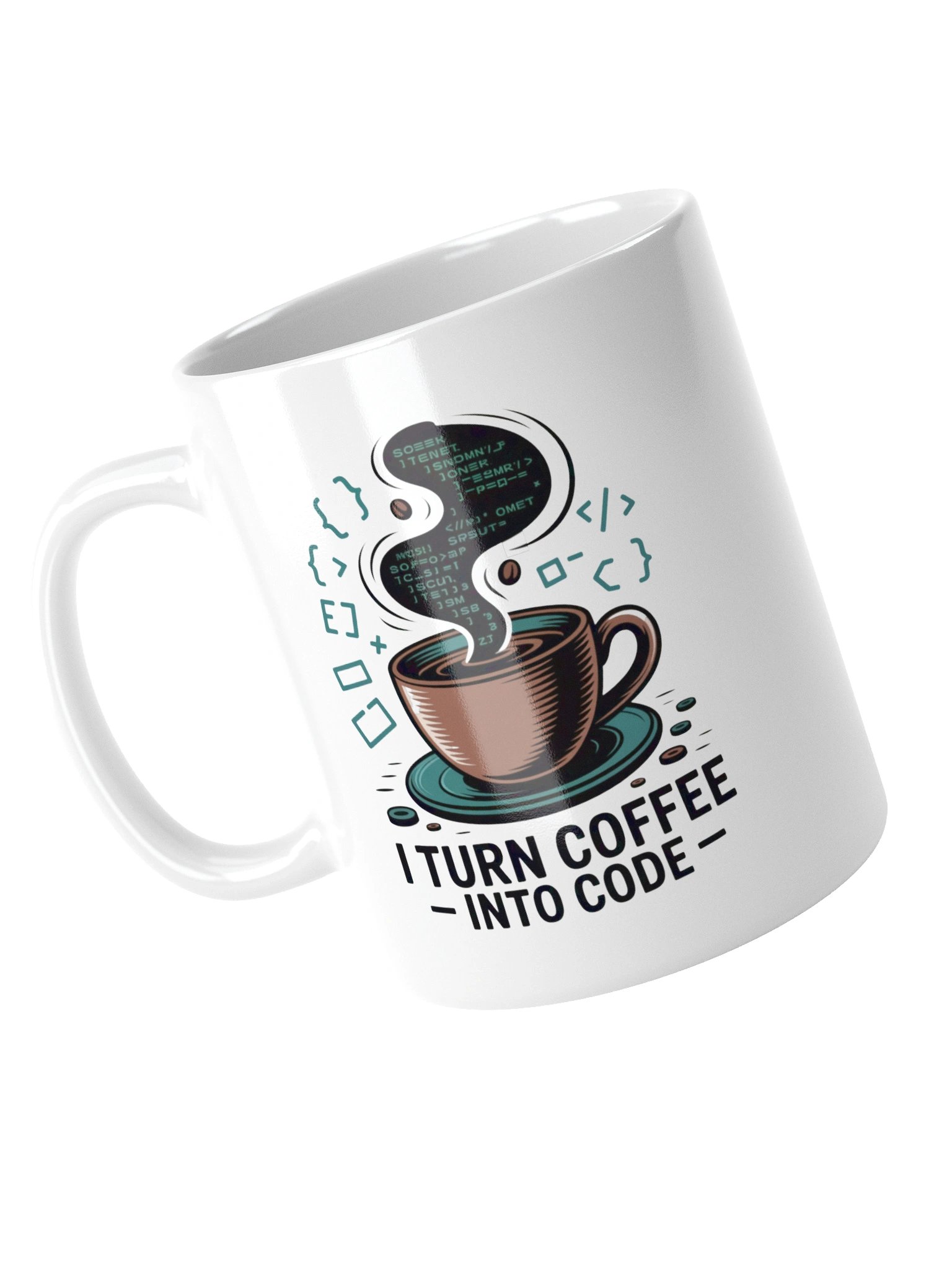 I Turn Coffee Into Code Mug – Gift for Programmers product image (15)