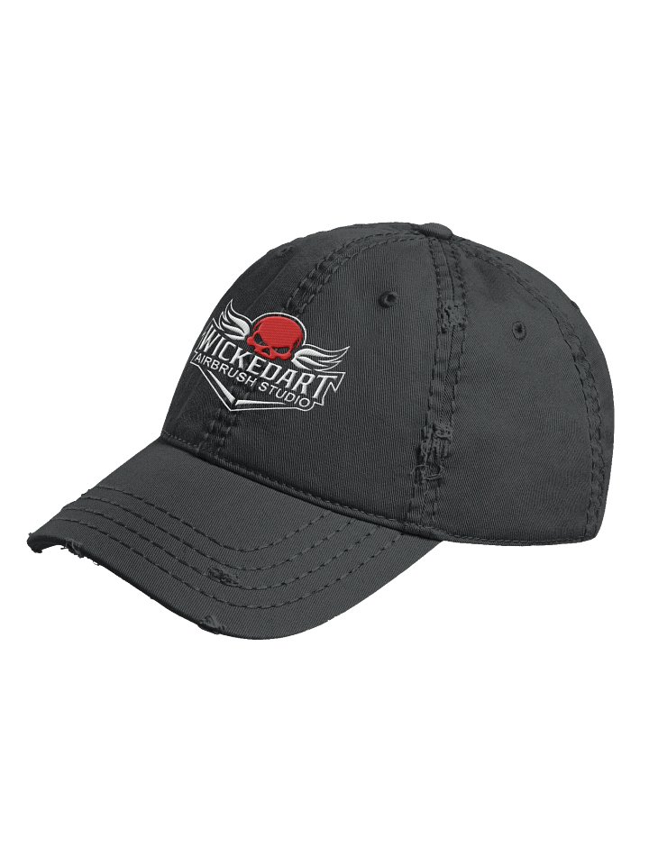 Crimson Crest Embroidered Cap — Artist Edition product image (2)
