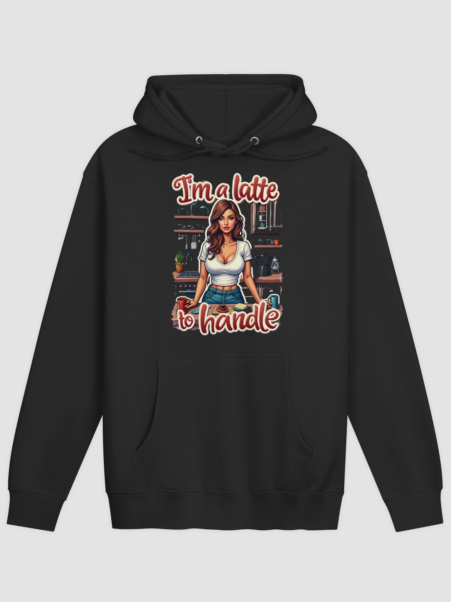 Latte Lover's Comfort Hoodie product image (1)