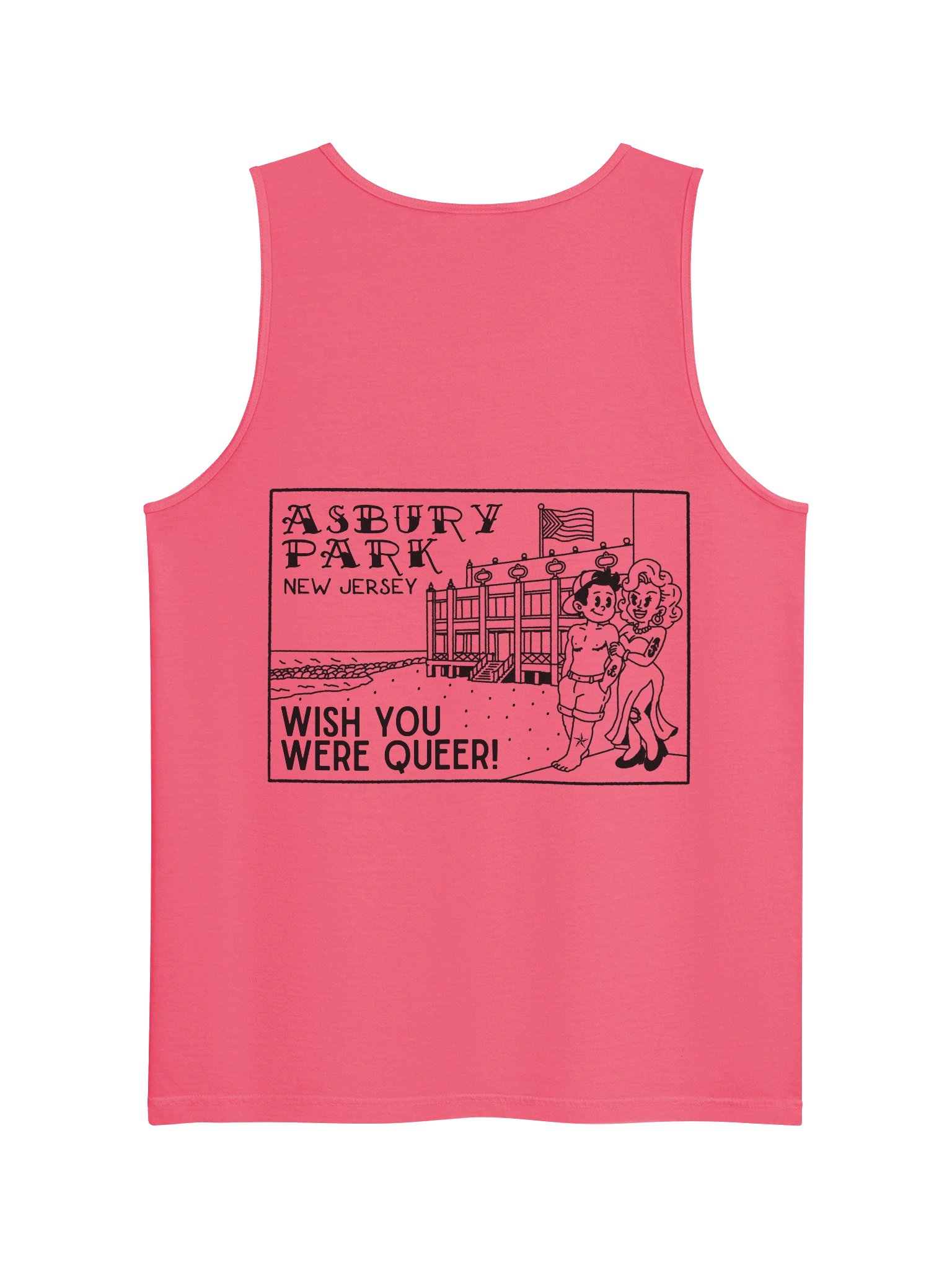 WISH YOU WERE QUEER Tank Top product image (4)