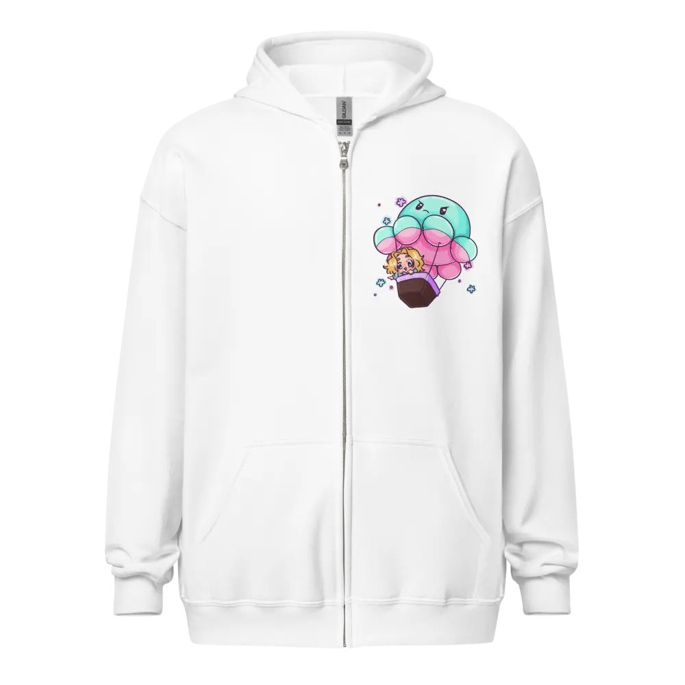 Grumpy Balloon Zip Up product image (3)
