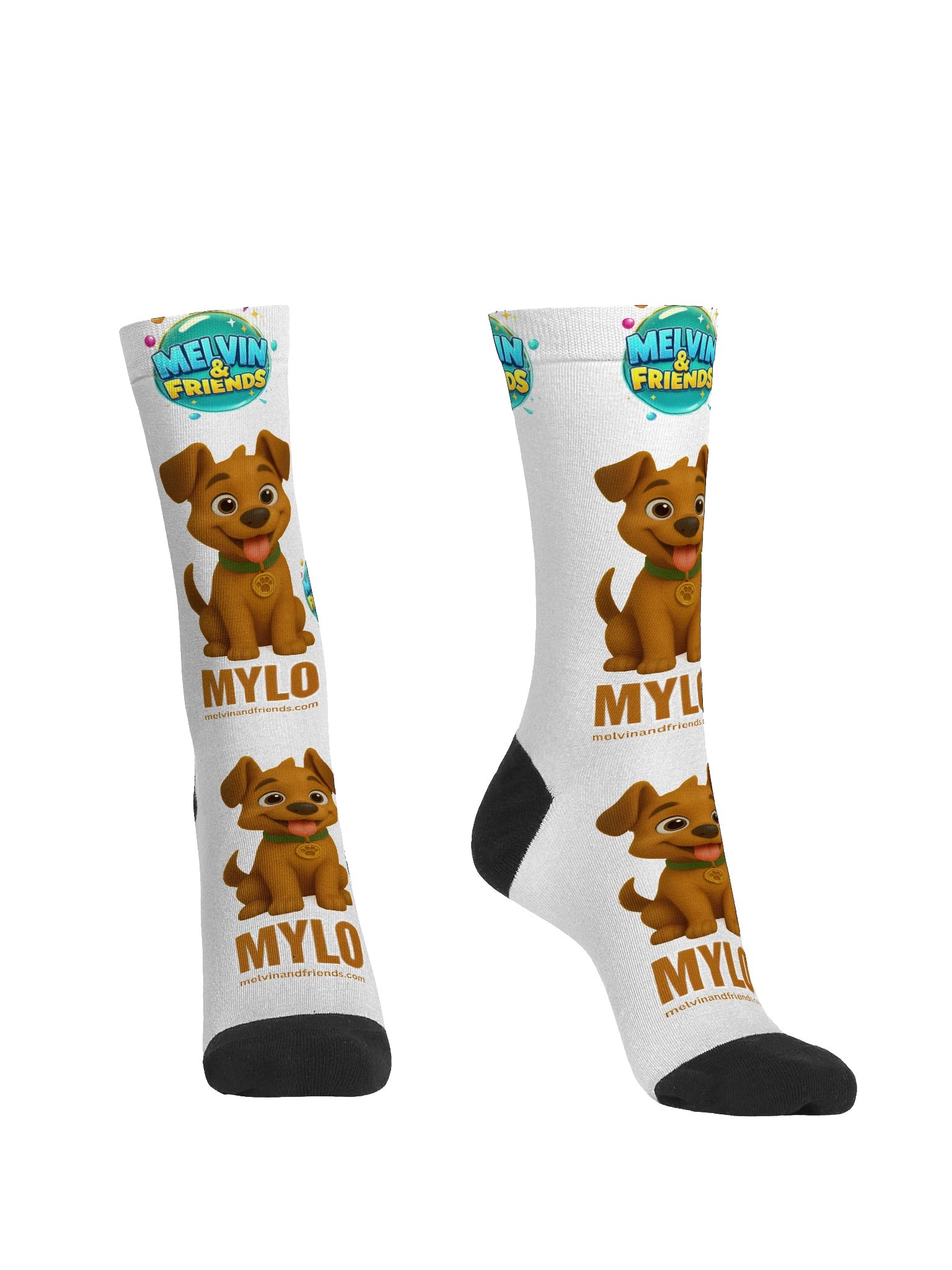Mylo “Melvin & Friends” Character Socks product image (2)