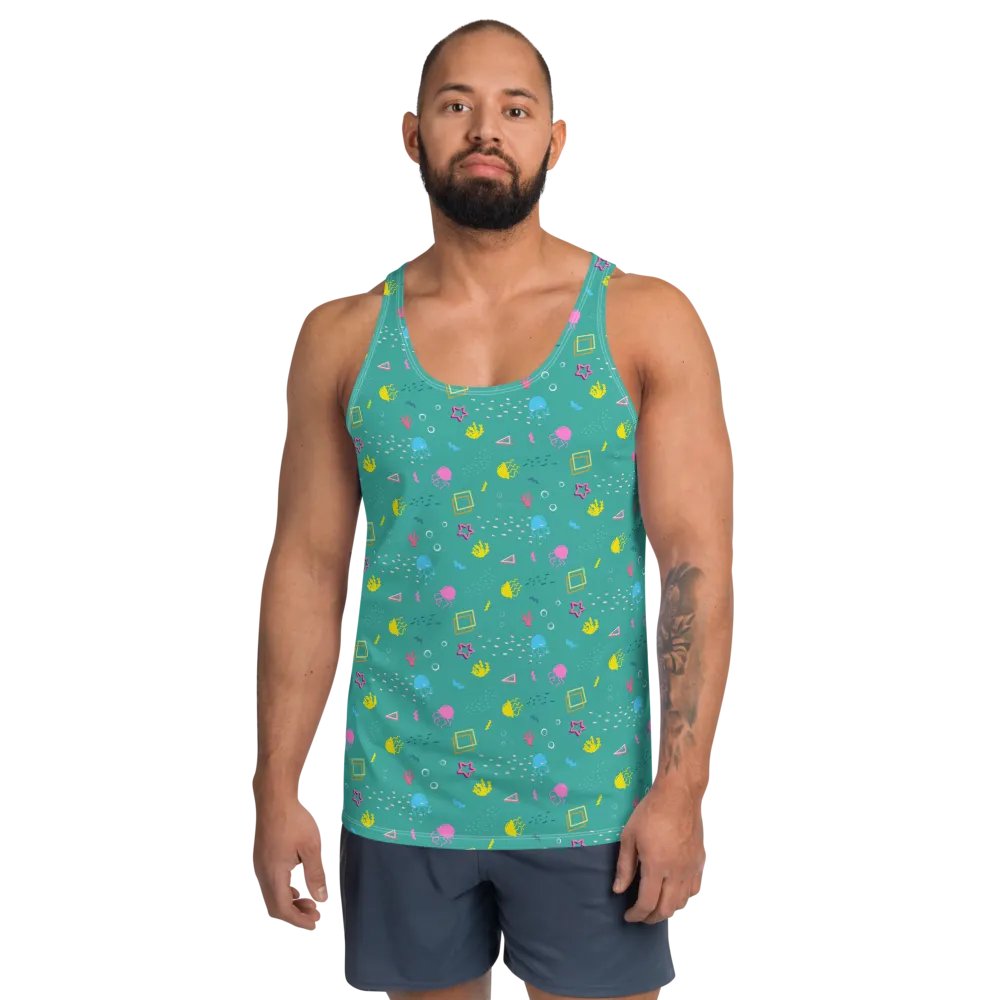 Shifty Seas pattern tank top product image (3)