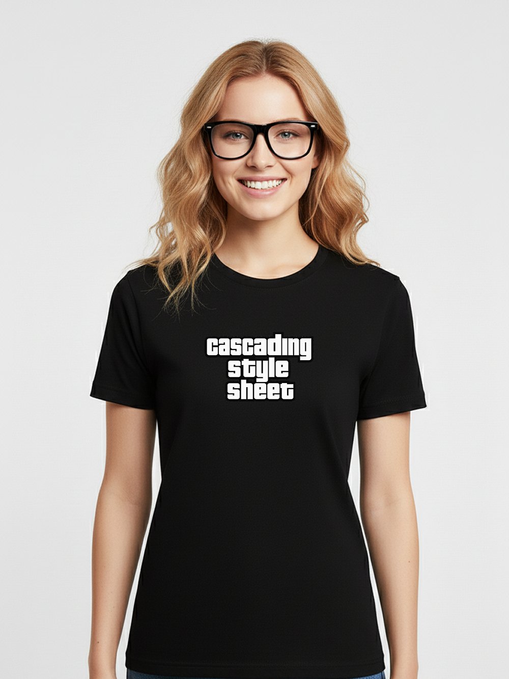 cascading style sheet t-shirt product image (1)