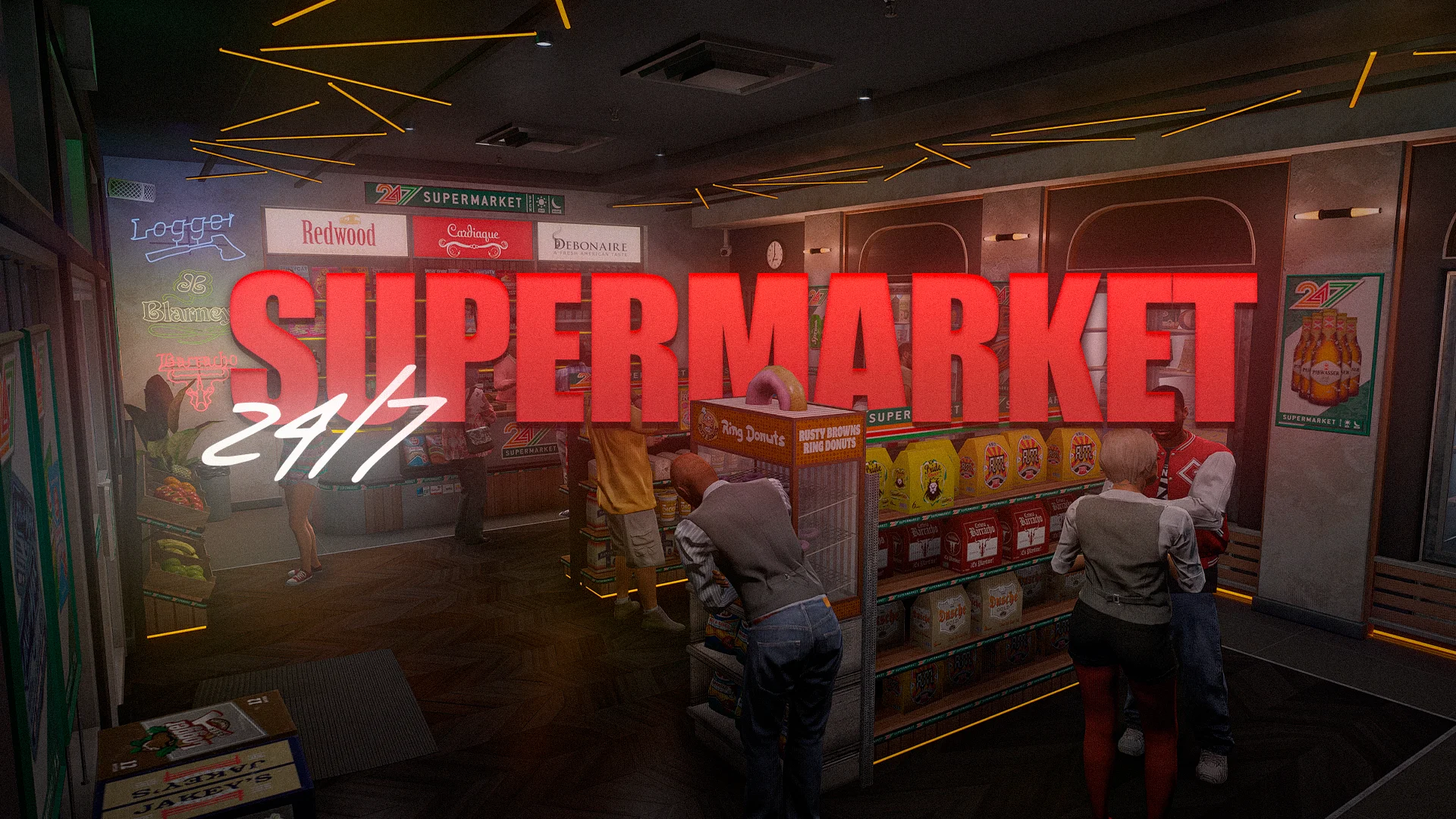 [MLO] 24/7 Supermarket (9 Locations) GTA RP FiveM product image (1)