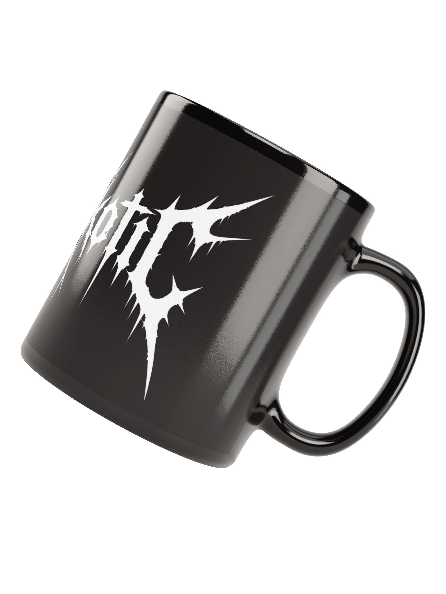 Psixkotic Dripping Logo Black Glossy Mug product image (11)