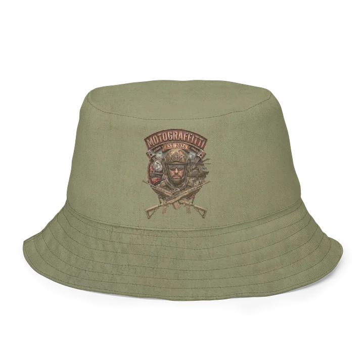 OD, Faded, MötoGraffitti Logo'd Reversible Boonie Cap product image (2)