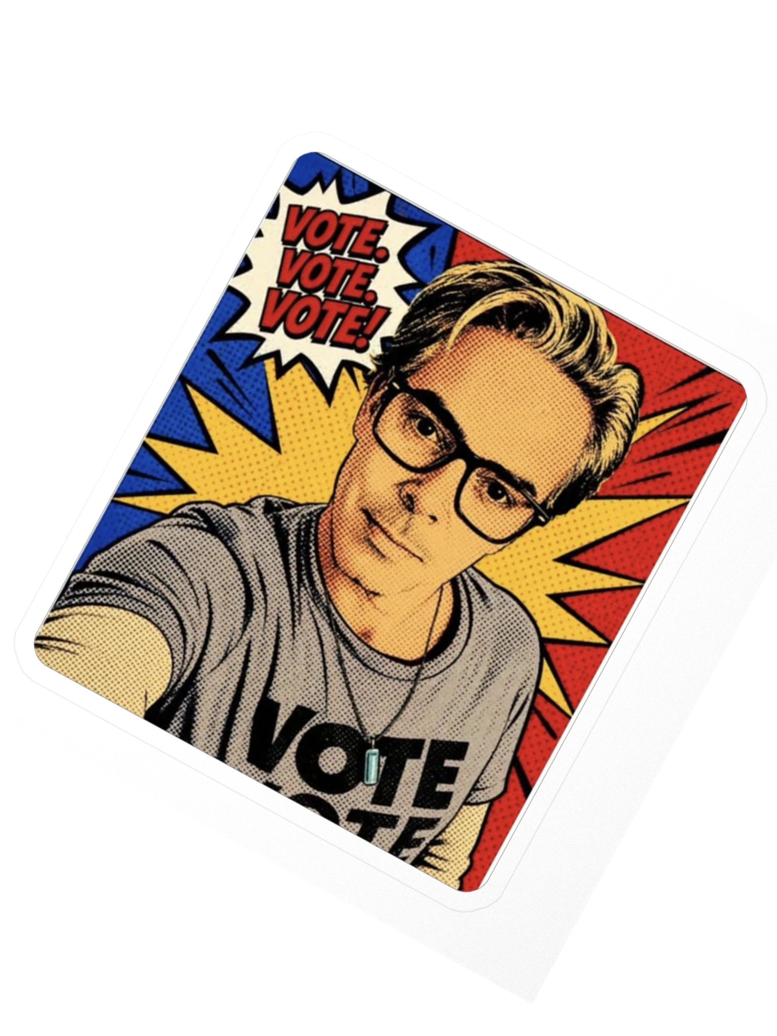 Will Keenan Vote Vote Vote Sticker product image (5)