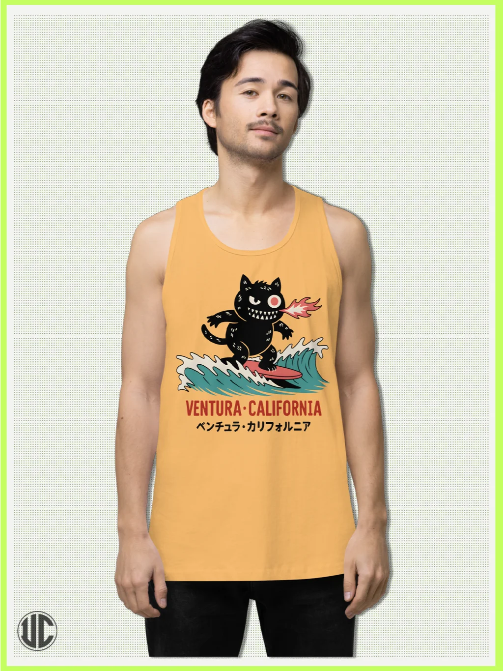UnkoCon - Ventura CA Men's Surfer Tank Top product image (3)