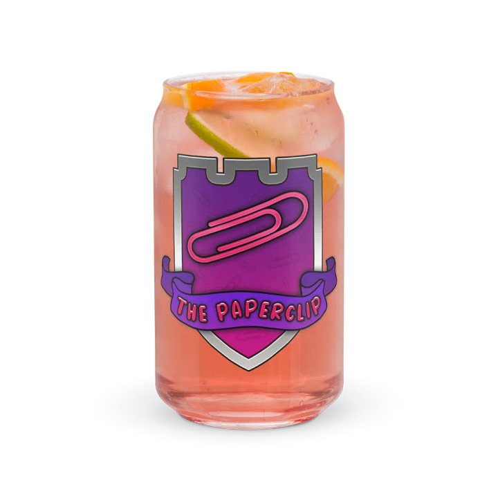 The Paperclip - Can Shaped Glass product image (1)