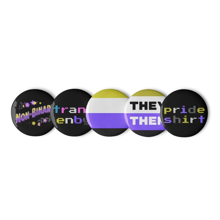 Non-Binary Pin Set product image (1)