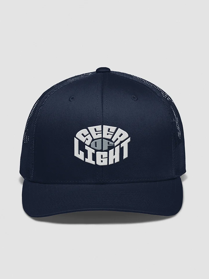 "SEER OF LIGHT" Retro Trucker Hat product image (1)