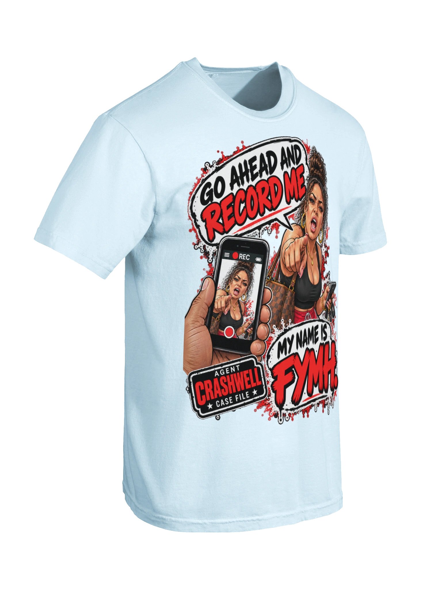 Go ahead and record me tee product image (28)