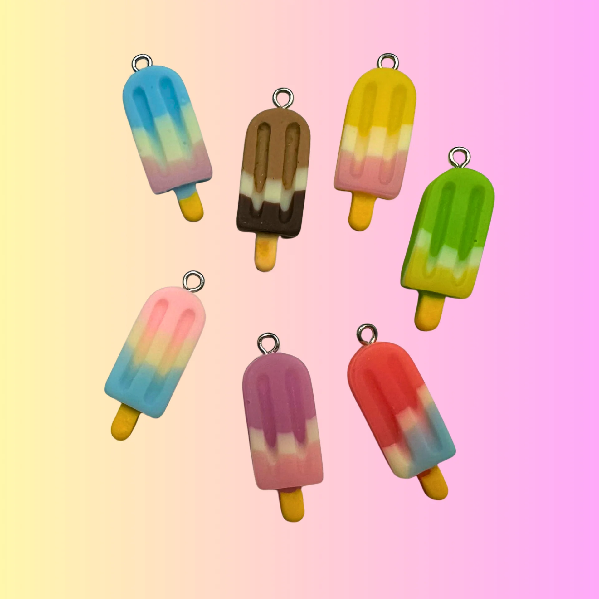 Ice Cream Popsicle Bars Whinny Winners Braid and Bridle Charms for Horses | Little Shop of Ponies product image (1)