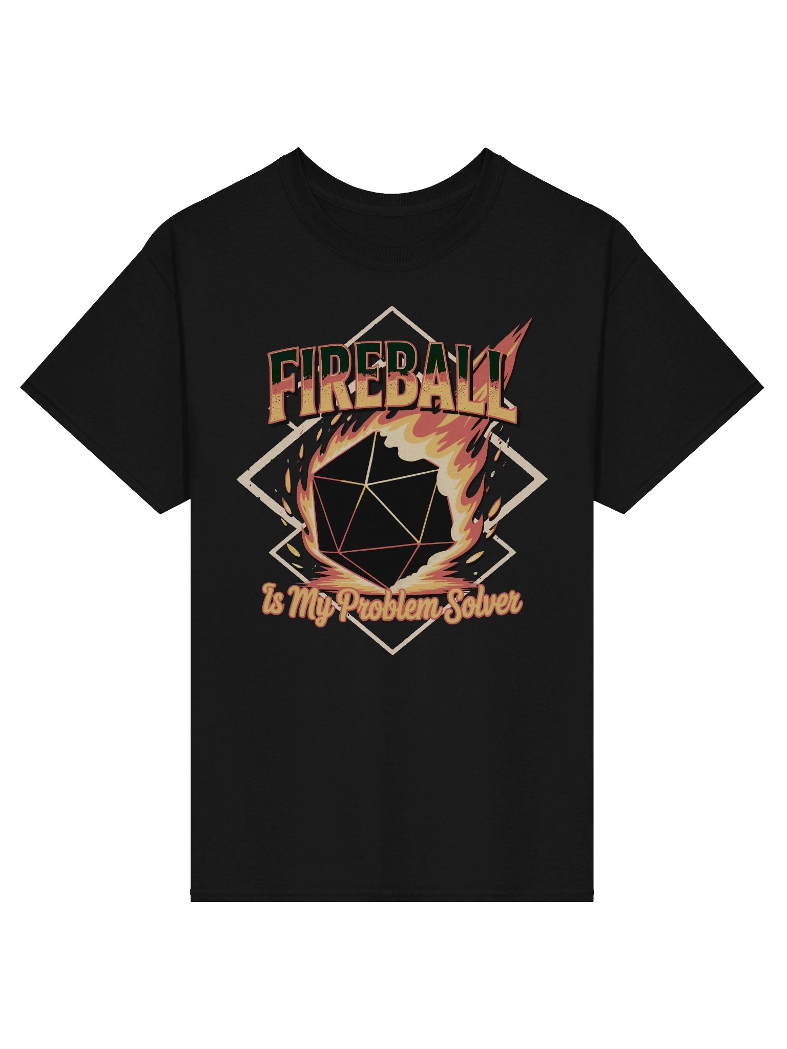 DnD Fireball T-shirt product image (1)