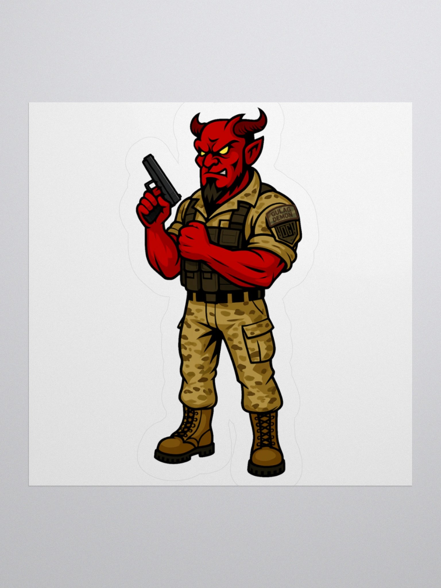 Gulag Demon Sticker product image (1)