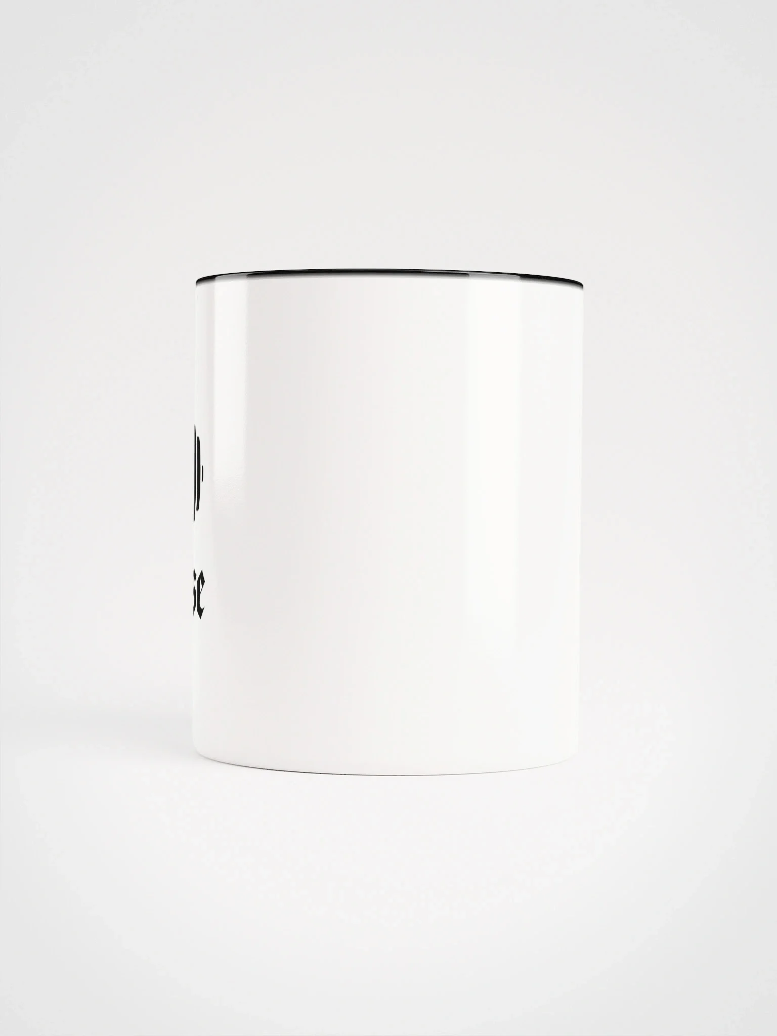 His House Ceramic Mug w/Color Inside - 11oz by His House