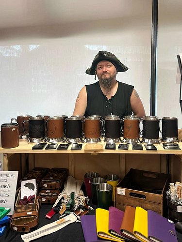What people think trading at events is:

• Aesthetic little stall
• Gently arranging handcrafted items
• Calm creative vibes
...