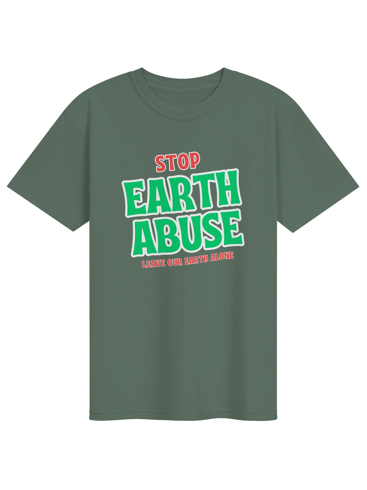 Stop Earth Abuse - Graphic Tee product image (1)
