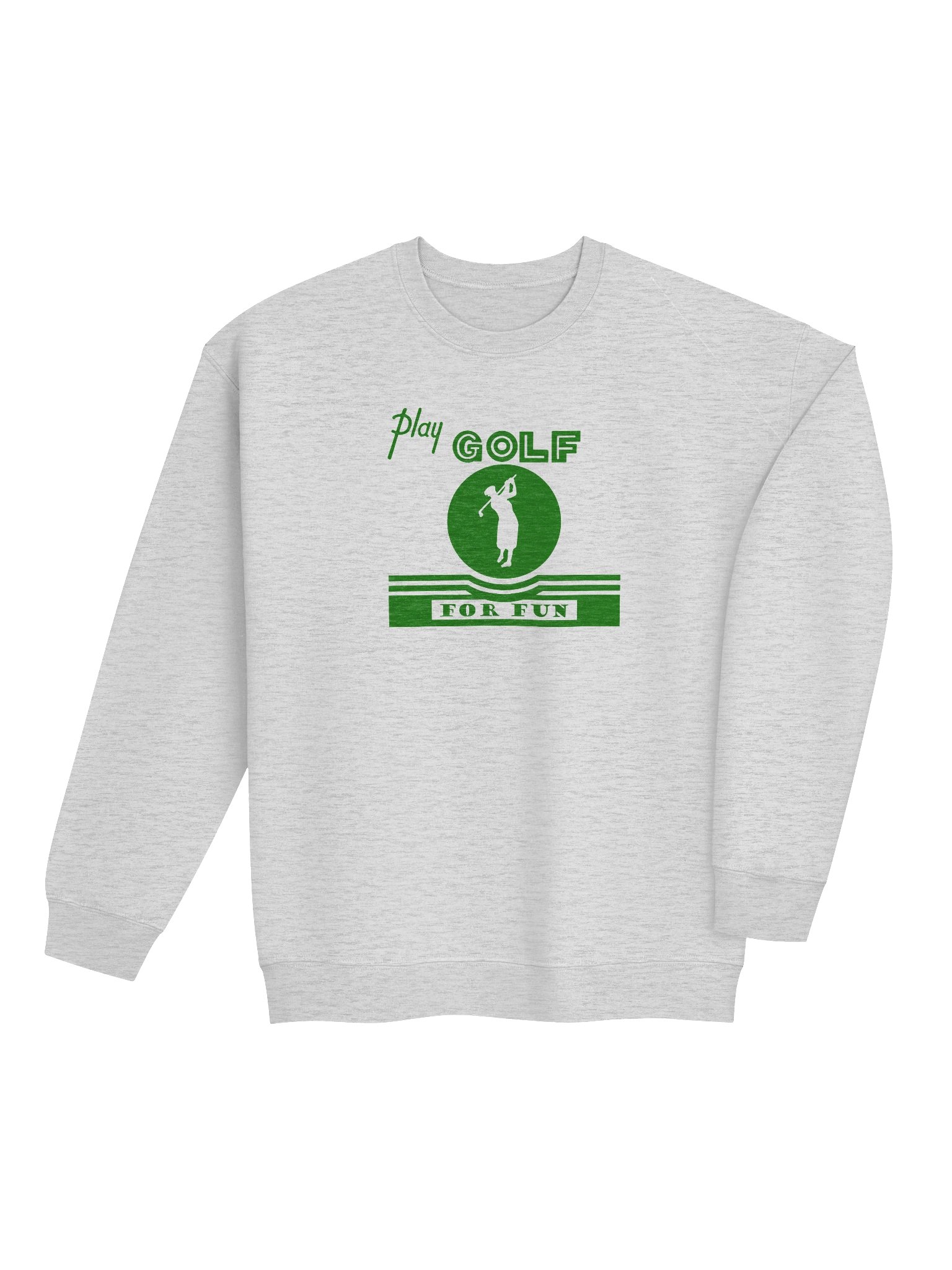 'Golf for Fun' Sweatshirt — Light product image (3)