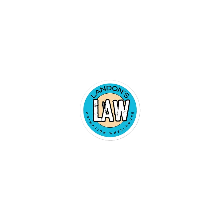 Landon's Animation Wheelhouse Logo Sticker product image (1)