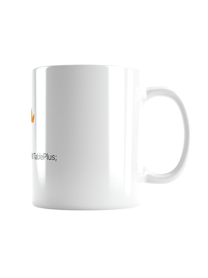 TablePlus White Mug product image (2)