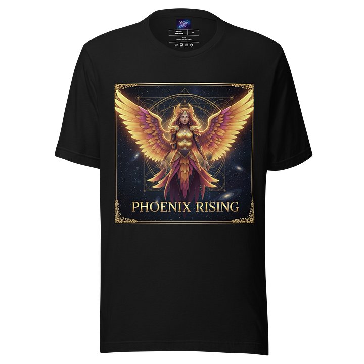 Phoenix Rising - Vibrant Fantasy T-Shirt product image (1)