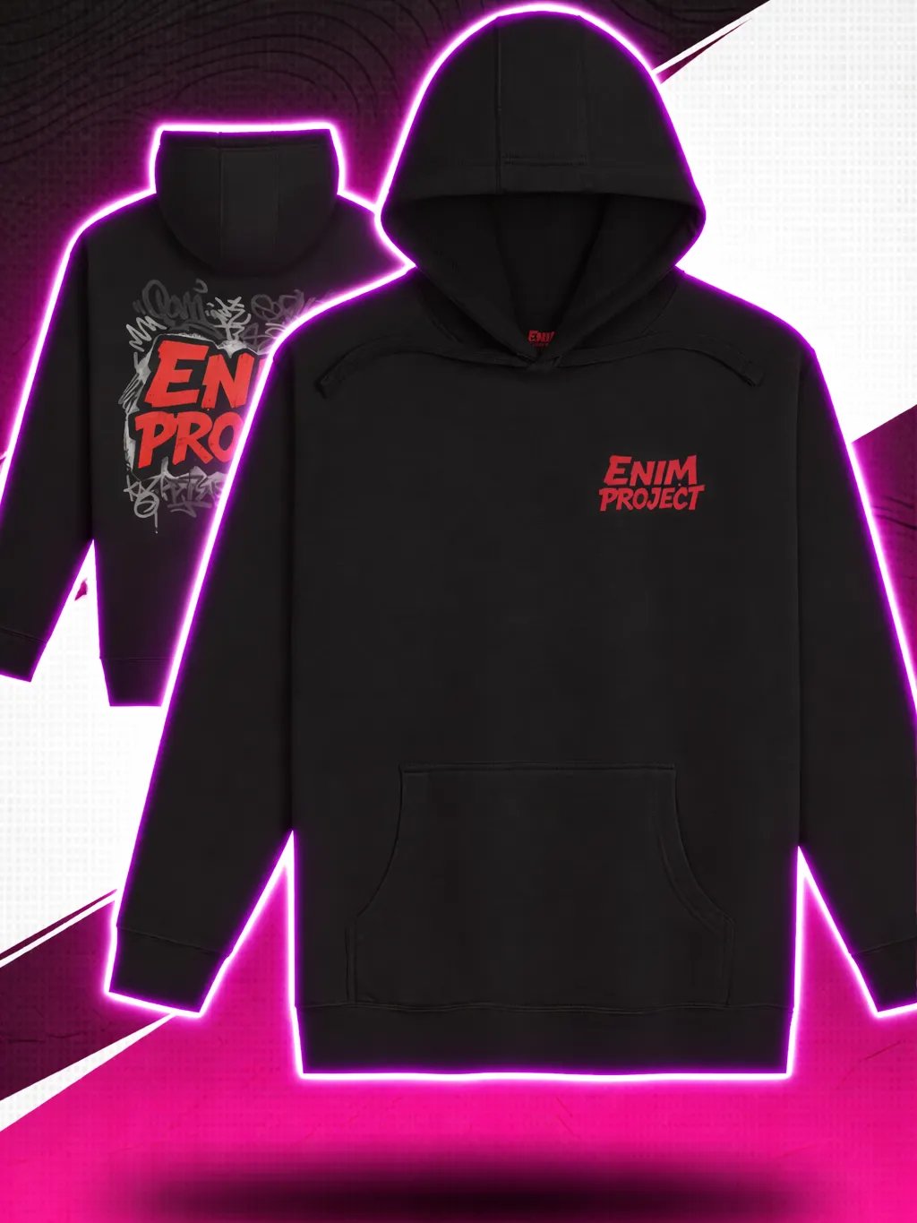 🧥 Sudadera Unisex Enim Project — Edición Graffiti Backprint product image (1)