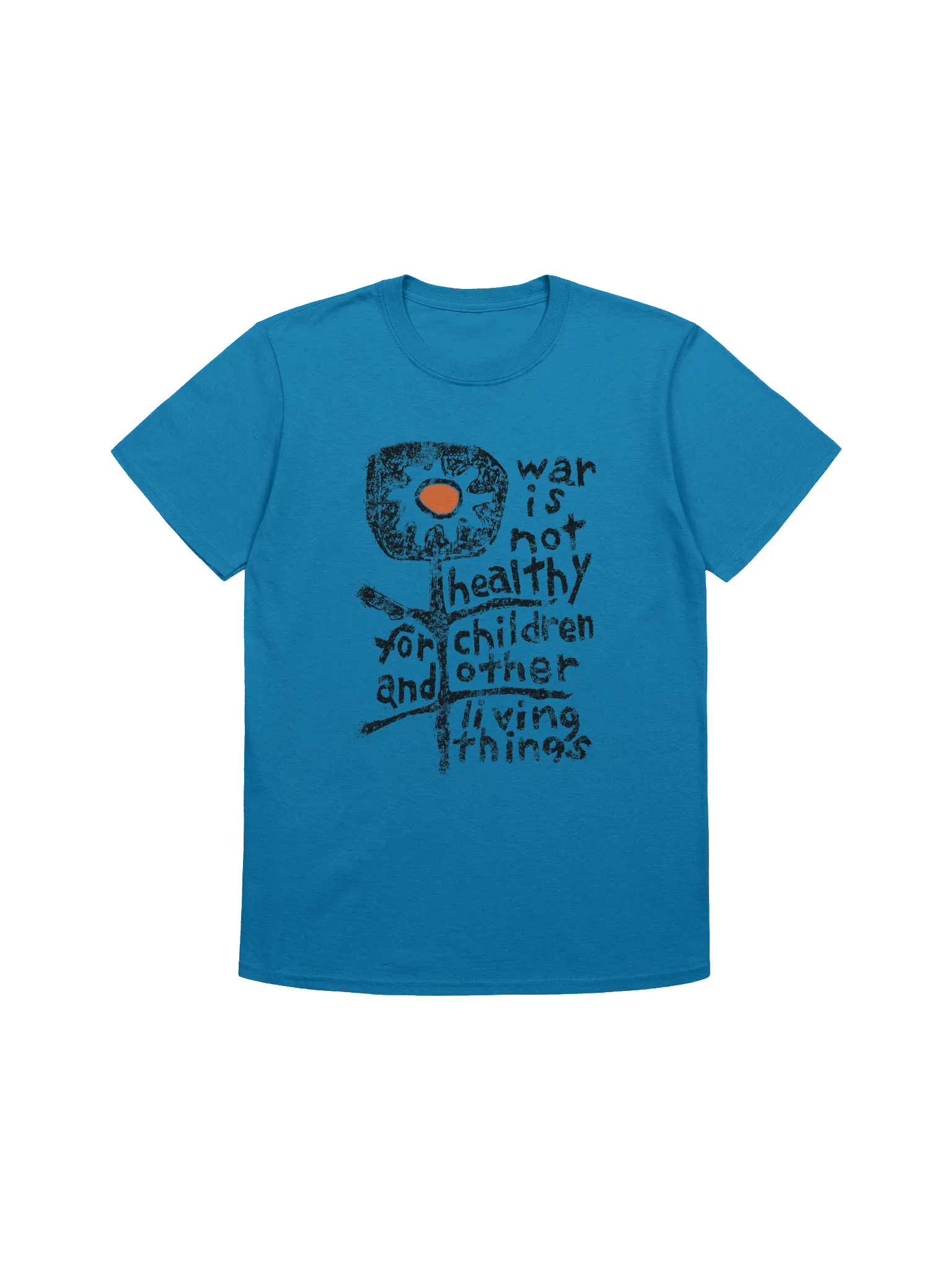 War is not healthy for children Gildan 64000 T-Shirt product image (15)